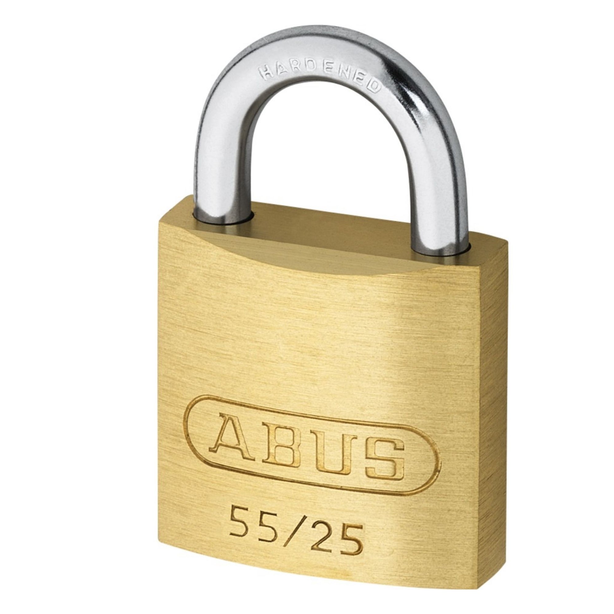 Abus 55/25 Locks Traditional Brass Padlocks 55/25 KA or 5525 KD Locks - The Lock Source