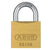 Abus 55/30 KA Brass Padlock Keyed Alike Traditional Brass Locks - The Lock Source
