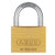 Abus 55/60 KD Brass Padlock Traditional Brass Locks Keyed Different - The Lock Source