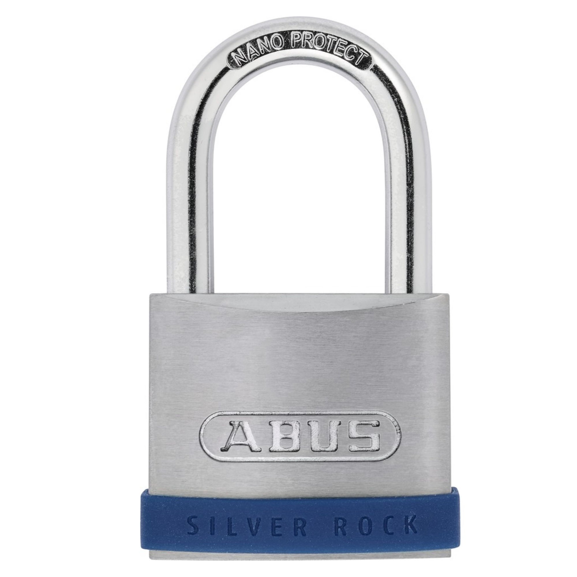 Abus 5/50HB25 KA Padlock Silver Rock Zinc Locks Keyed Alike (KA) for Toolbox Security - The Lock Source
