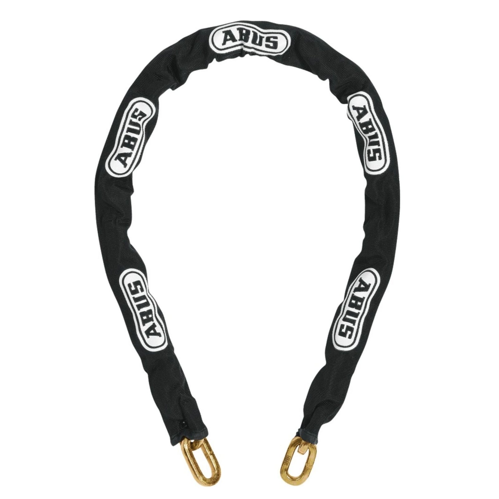 Abus 6-Foot Pre-Cut Chais with Sleeve  Choose Chain Thickness: 6KS, 8KS, 10KS, 12KS or 14KS - The Lock Source