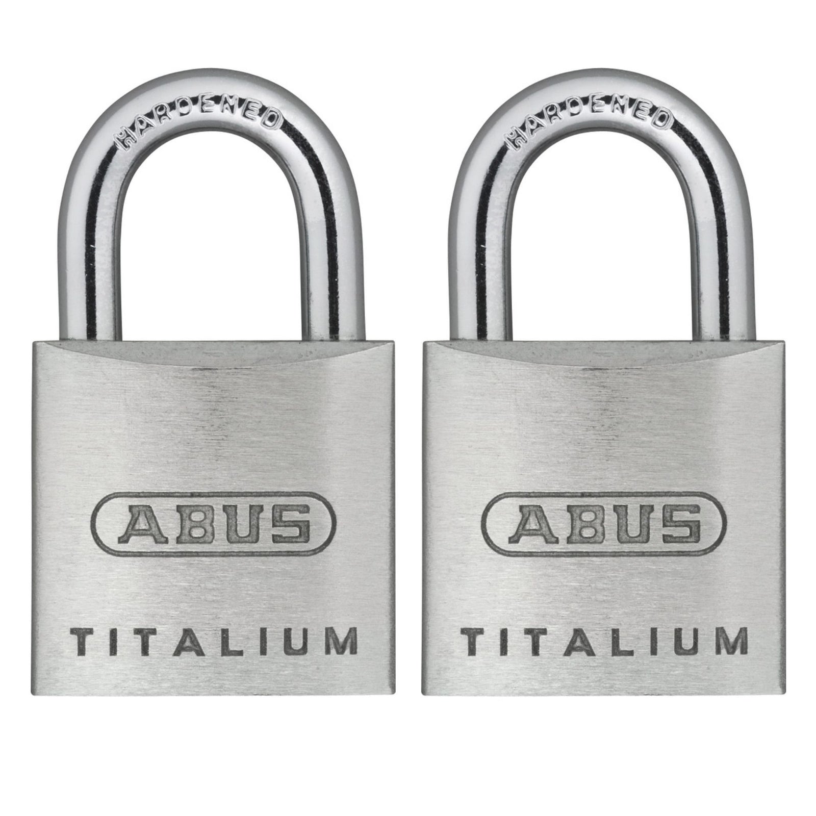 Abus 64TI/20 KAx2 Lock Keyed Alike Titalium Padlocks Keyed Alike in Set of 2 Locks - The Lock Source