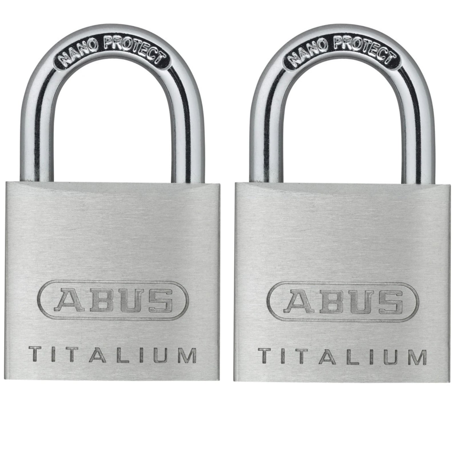 Abus 64TI/30 KAx2 Lock Titalium Padlocks Keyed Alike in Set of 2 Locks - The Lock Source