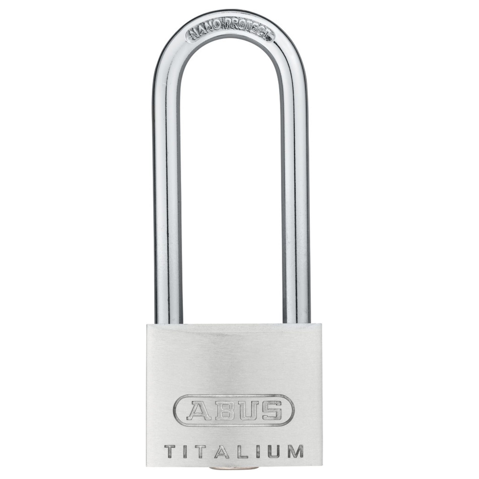 Abus 64TI/40HB63 KA 6411 Titalium Padlocks with 2-31/64" Shackle Keyed Alike to Match Key Number KA6411 - The Lock Source