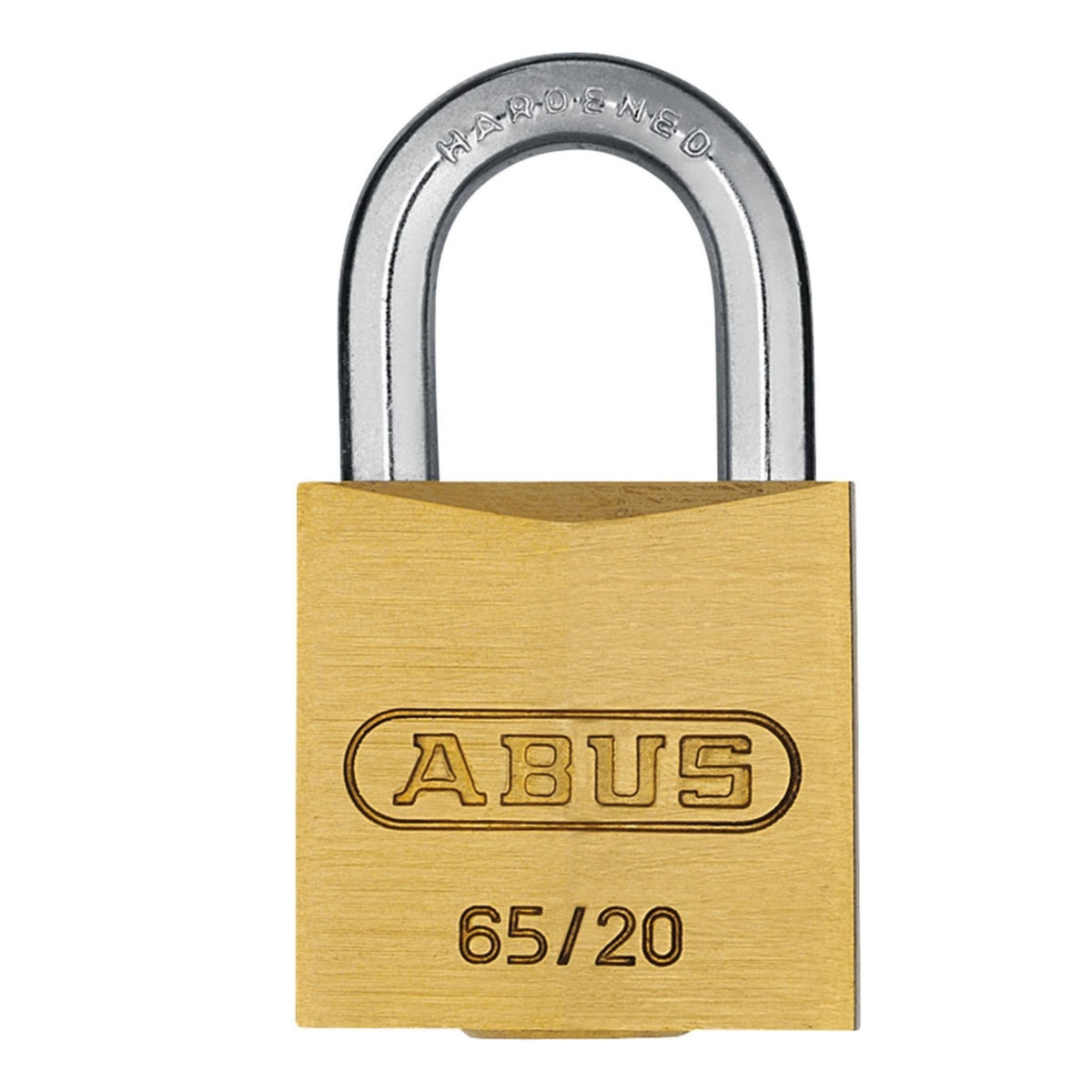 Abus 65/20 KD Brass Padlock Keyed Different Brass Locks - The Lock Source