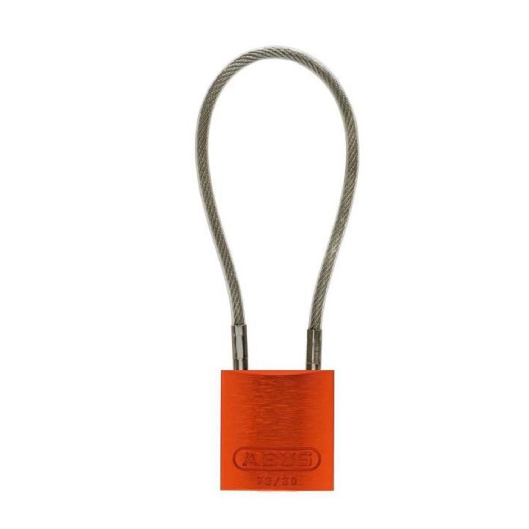 Abus 72/30CAB20 Aluminum Safety Locks with 4-Inch Cable - The Lock Source