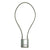 Abus 72/30CAB40 KAX6 Silver Aluminum Safety Padlock with 8-Inch Cable Keyed Alike in Set-of-6 Padlocks - The Lock Source