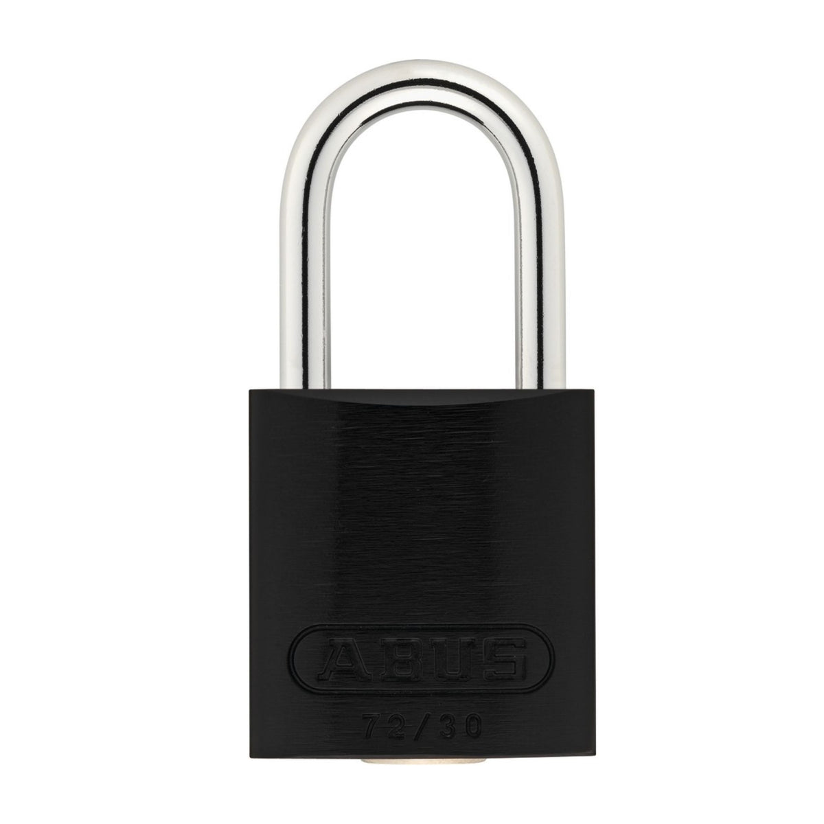 Abus 72/30 MK Black Aluminum Safety Padlock Master Keyed Locks - The Lock Source