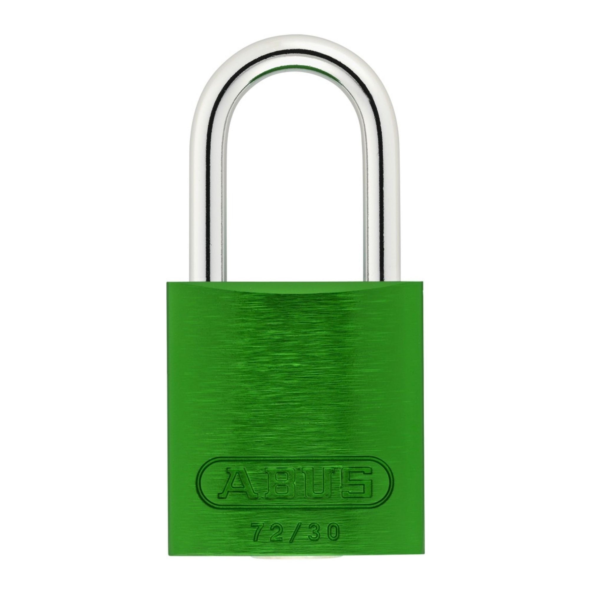 Abus 72/30 KA TT00036 Green Aluminum Safety Padlock Keyed Alike Lockout Tagout Locks - The Lock Source