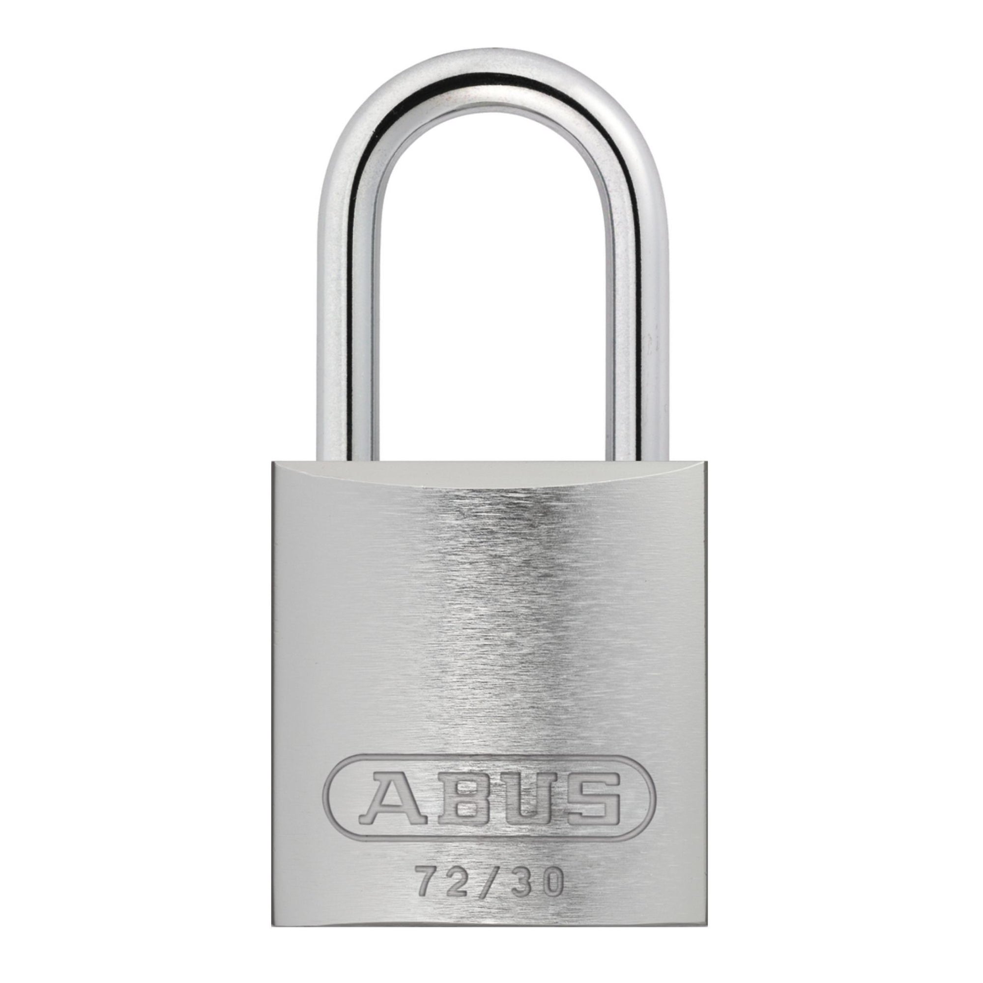 Abus 72/30 MK Silver Aluminum Safety Padlock Master Keyed Locks - The Lock Source