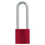 Abus 72/40HB100 KA Red Titalium Safety Padlock with 4" Shackle - The Lock Source