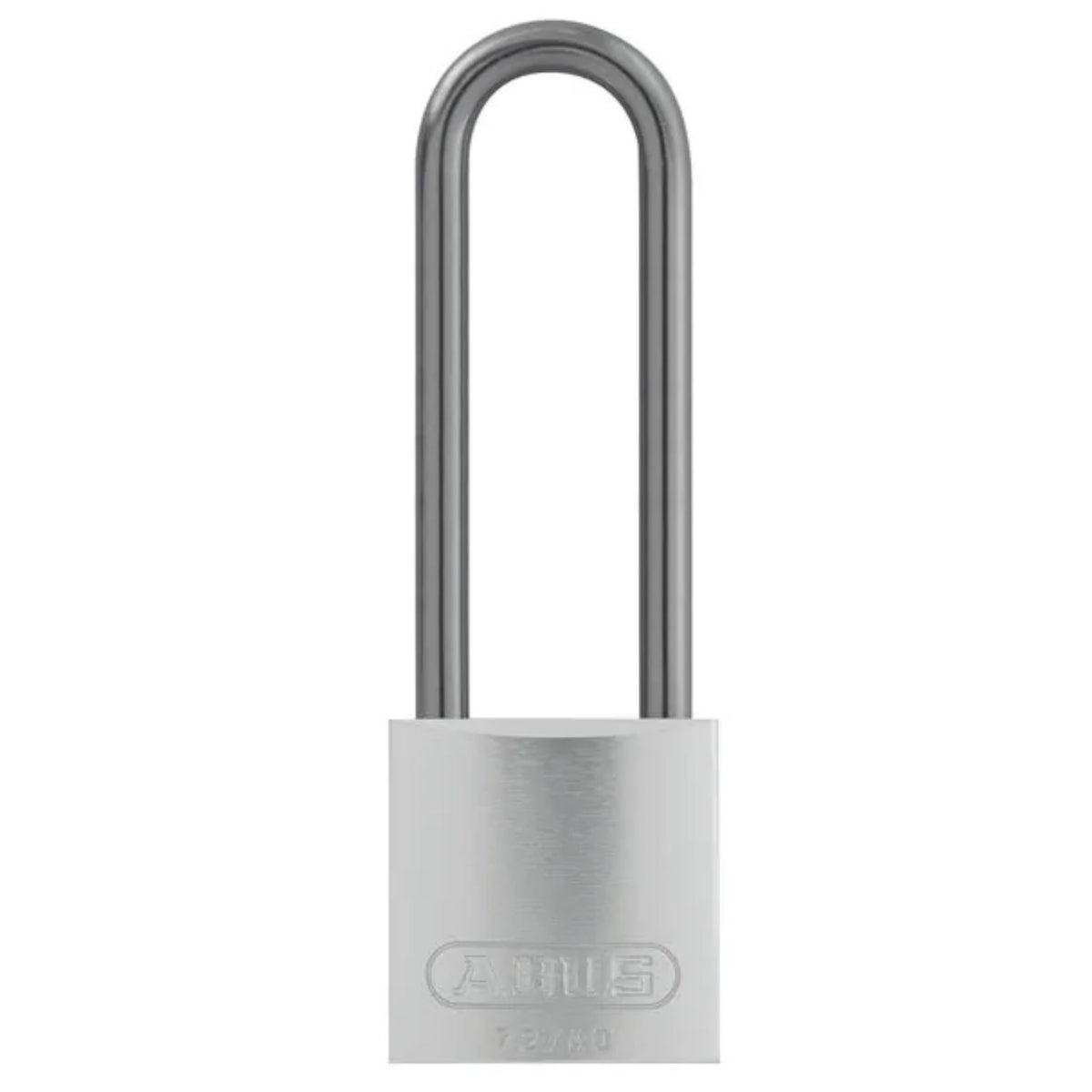 Abus 72/40HB100 KA Silver Titalium Safety Padlock with 4&quot; Shackle - The Lock Source