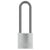 Abus 72/40HB100 KA Silver Titalium Safety Padlock with 4" Shackle - The Lock Source