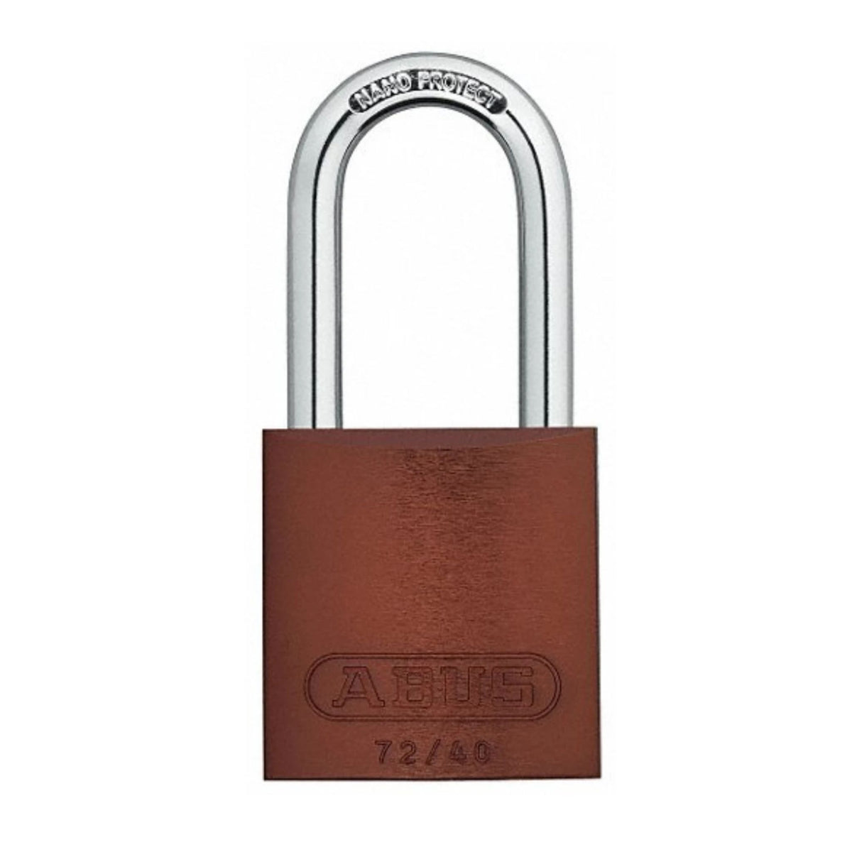 Abus 72/40HB40 KA Brown Titalium Safety Padlock with 1-1/2&quot; Shackle - The Lock Source