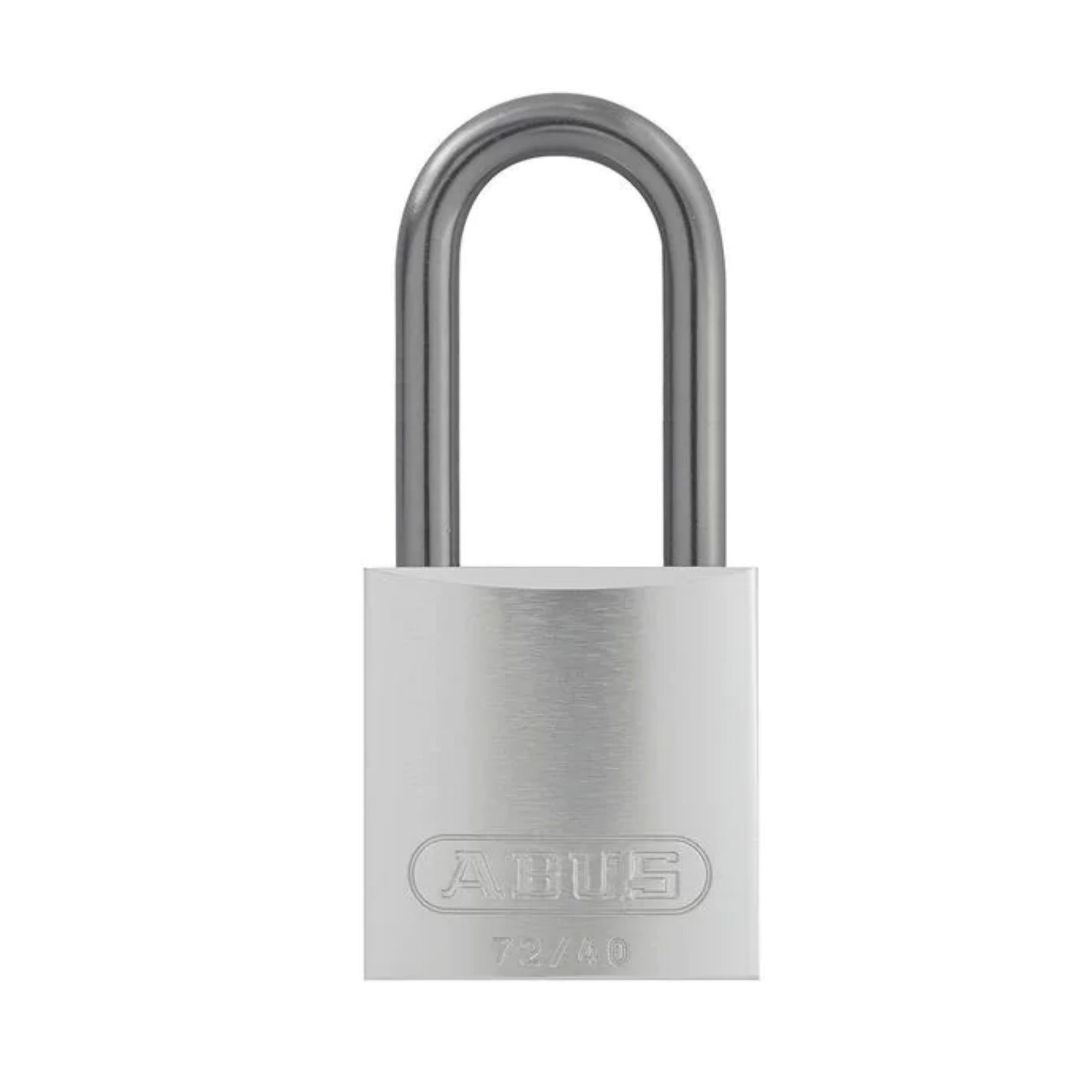 Abus 72/40HB40 KA TT00036 Silver Titalium Safety Padlock with 1-1/2" Shackle, Keyed Alike to Match Existing Key Number KATT00036 - The Lock Source