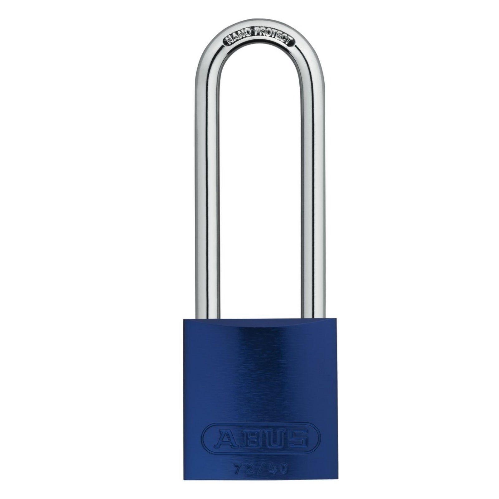 Abus 72/40HB75 KD Blue Titalium Safety Padlock with 3-Inch Shackle - The Lock Source
