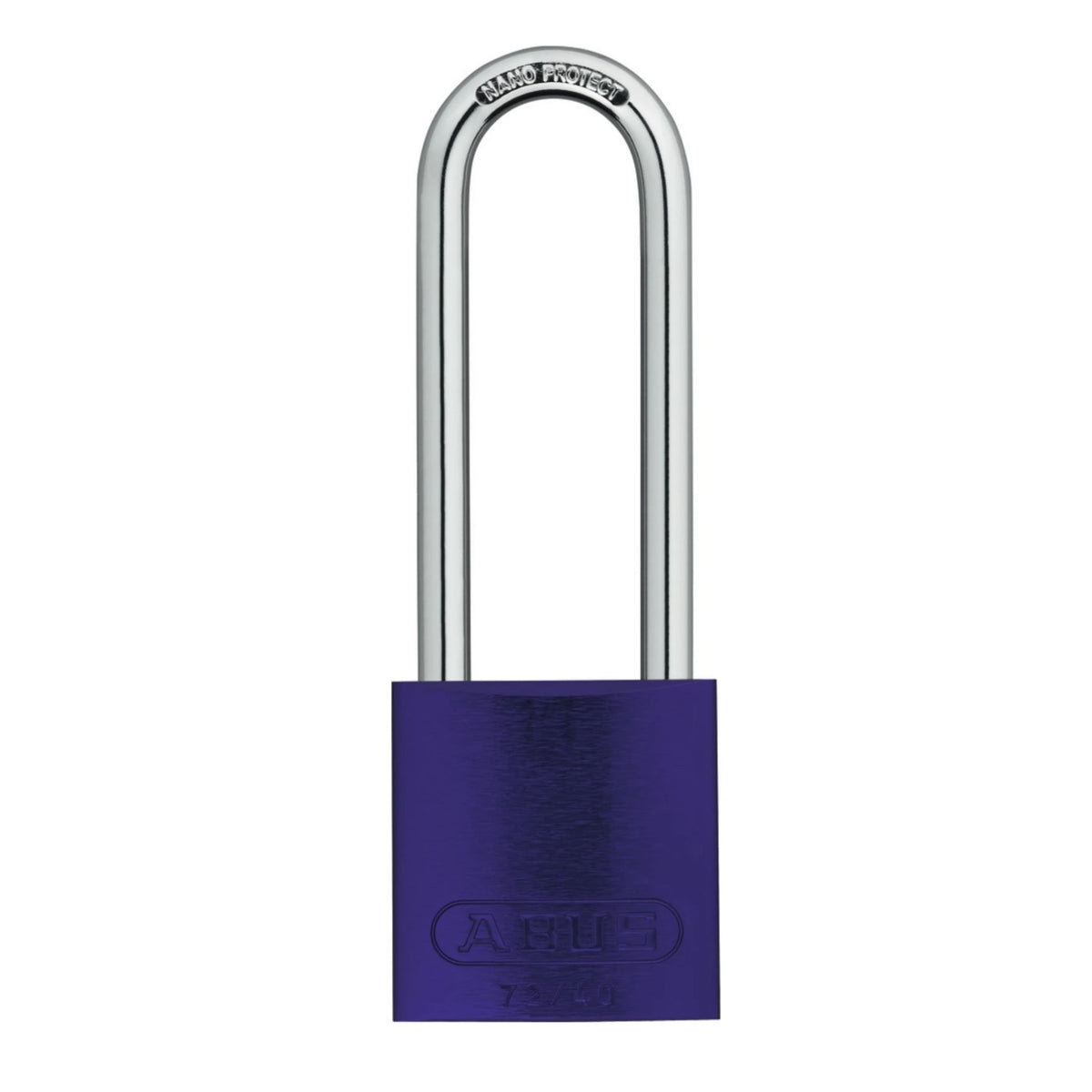 Abus 72/40HB75 Purple Titalium Safety Locks with 3-Inch Shackle - The Lock Source