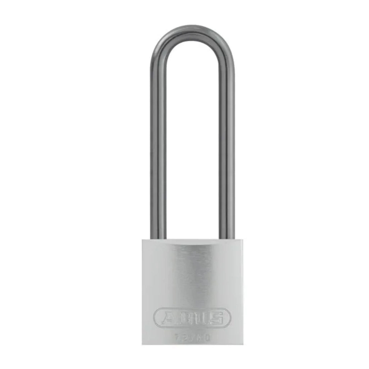 Abus 72/40HB75 Silver Titalium Safety Locks with 3-Inch Shackle - The Lock Source
