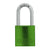Abus 72/40 MK Green Titalium Safety Padlock with 1-Inch Shackle - The Lock Source 