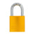 Abus 72/40 KD Yellow Titalium Safety Padlock with 1-Inch Shackle - The Lock Source 