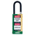 Abus 74MLB/40 KDX3 Green Insulated Safety Padlock, Set-of-3 Locks - The Lock Source