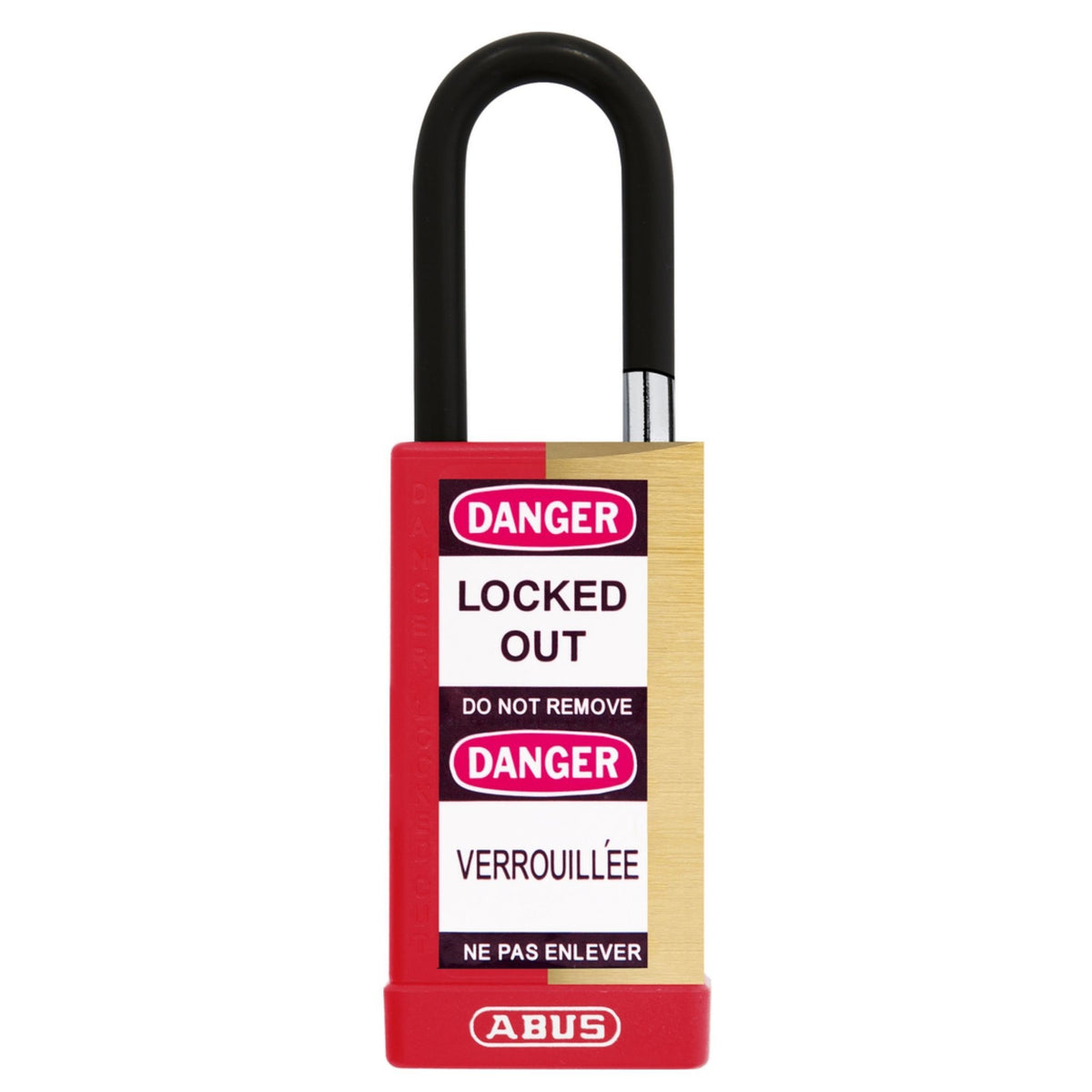 Abus 74MLB/40 MK Red Insulated Safety Padlock - The Lock Source