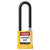 Abus 74M/40HB75 KA Yellow Insulated Brass Safety Padlock with 3" Shackle - The Lock Source