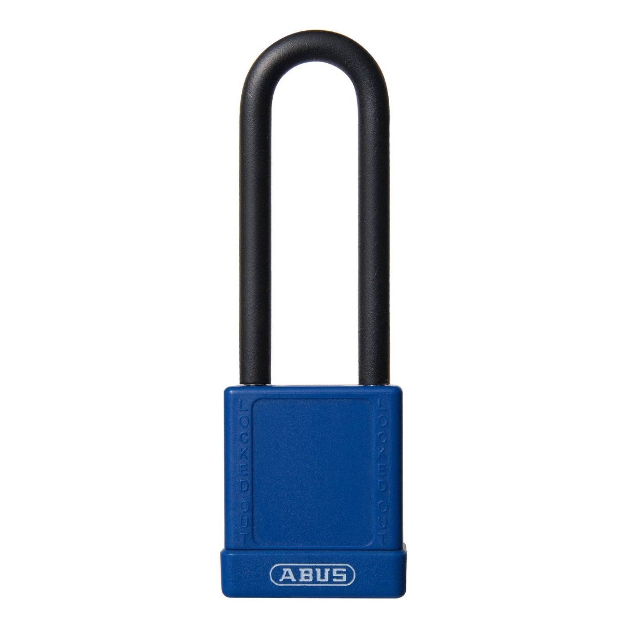 Abus 74/40HB75 KA Keyed Alike Blue Safety Padlock, 3-Inch Shackle - The Lock Source