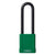 Abus 74/40HB75 MK Master Keyed Green Safety Padlock, 3-Inch Shackle - The Lock Source
