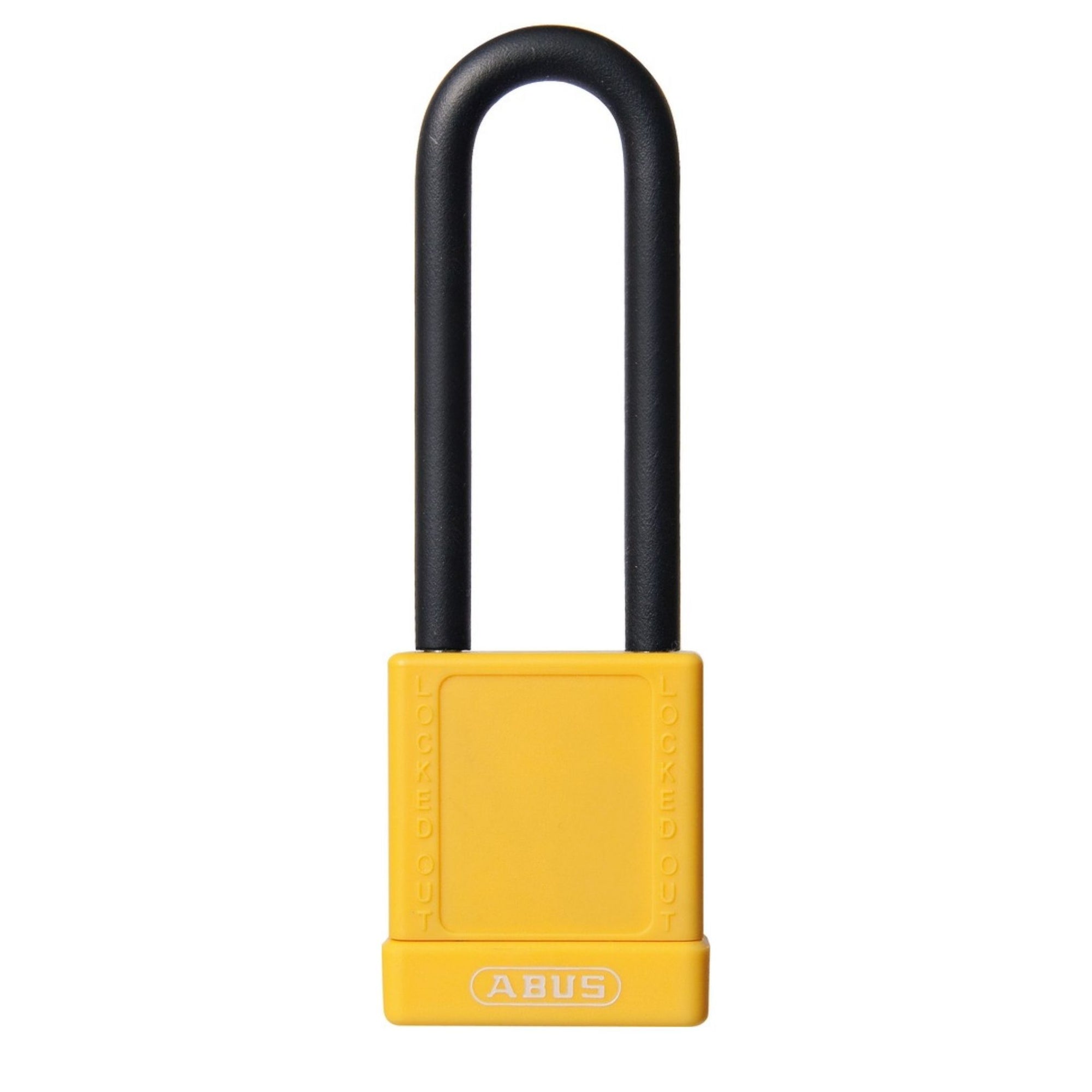 Abus 74/40HB75 KA TT00036 Keyed Alike to Match Existing Key Number TT00036 Yellow Safety Padlock, 3-Inch Shackle - The Lock Source