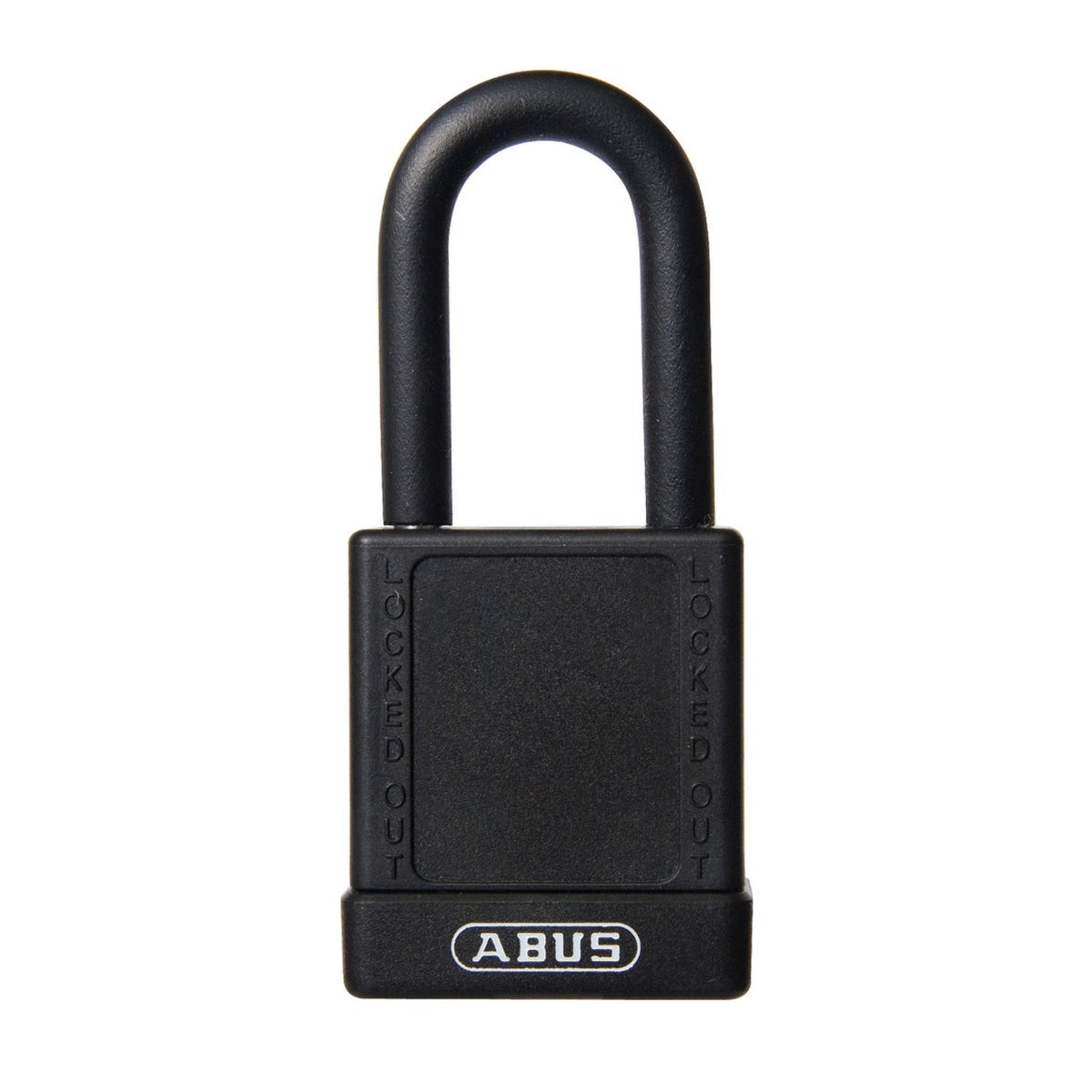 Abus 74/40 Insulated Black Safety Lock with 1-1/2&quot; Shackle, Color-Coded Lockout Tagout Padlocks - The Lock Source