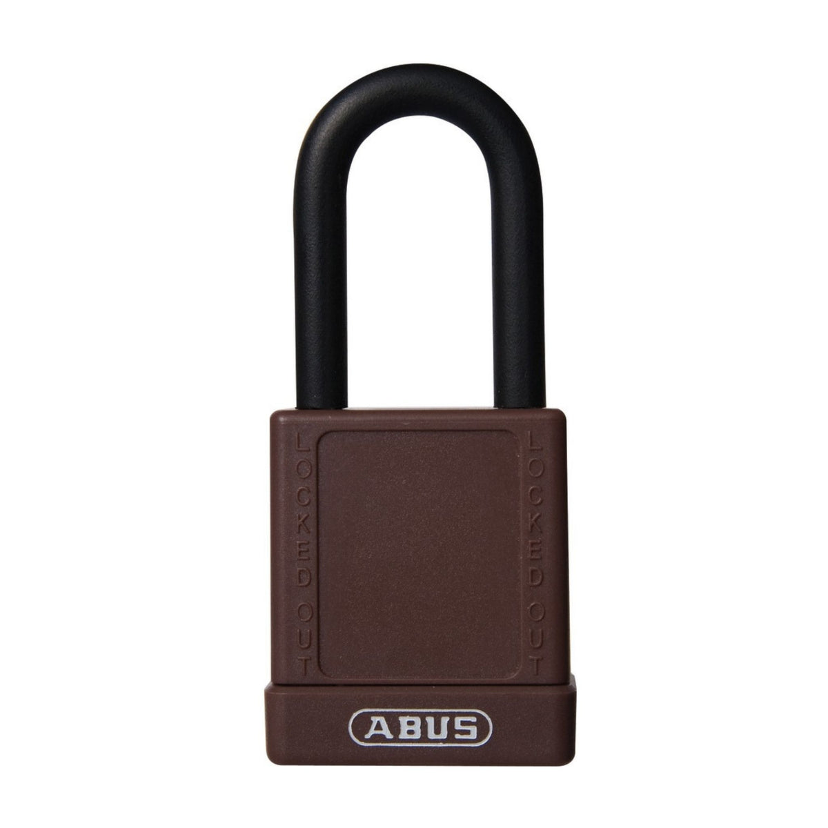 Abus 74/40 Insulated Brown Safety Lock with 1-1/2&quot; Shackle, Color-Coded Lockout Tagout Padlocks - The Lock Source