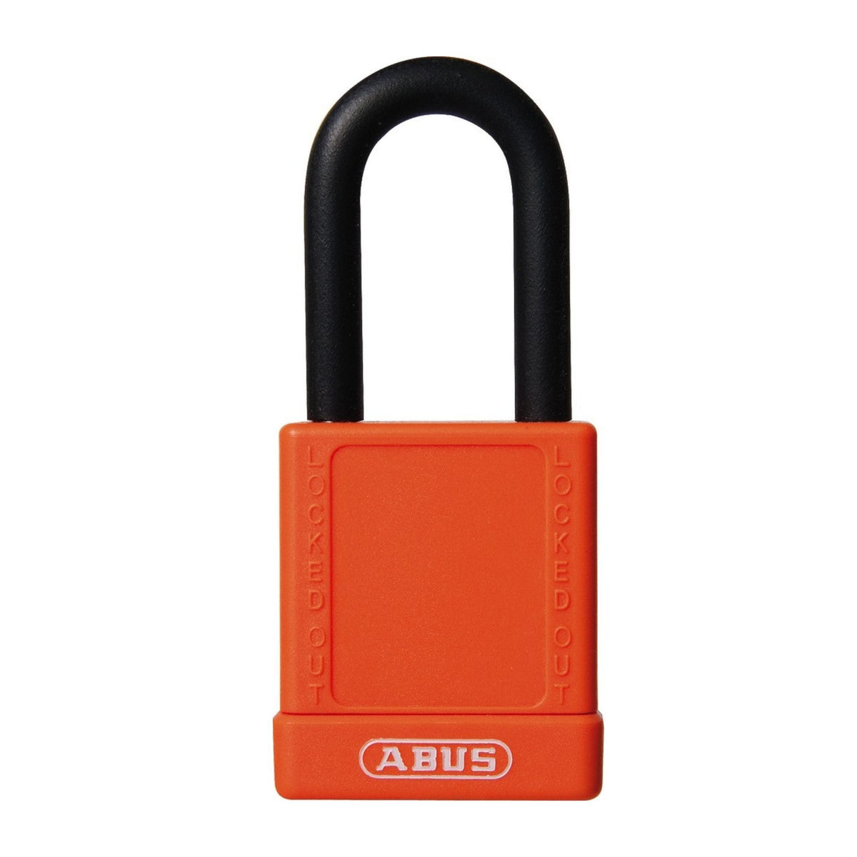 Abus 74/40 Series Orange Plastic Covered Aluminum Locks - The Lock Source