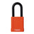Abus 74/40 Insulated Orange Safety Lock with 1-1/2" Shackle, Color-Coded Lockout Tagout Padlocks - The Lock Source