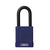 Abus 74/40 Insulated Purple Safety Lock with 1-1/2" Shackle, Color-Coded Lockout Tagout Padlocks - The Lock Source