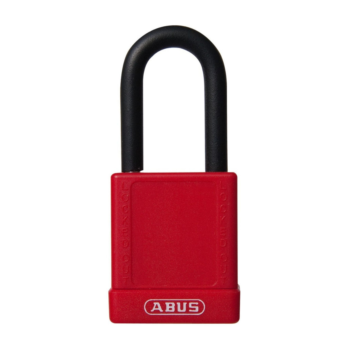 Abus 74/40 Insulated Red Safety Lock with 1-1/2&quot; Shackle, Color-Coded Lockout Tagout Padlocks - The Lock Source