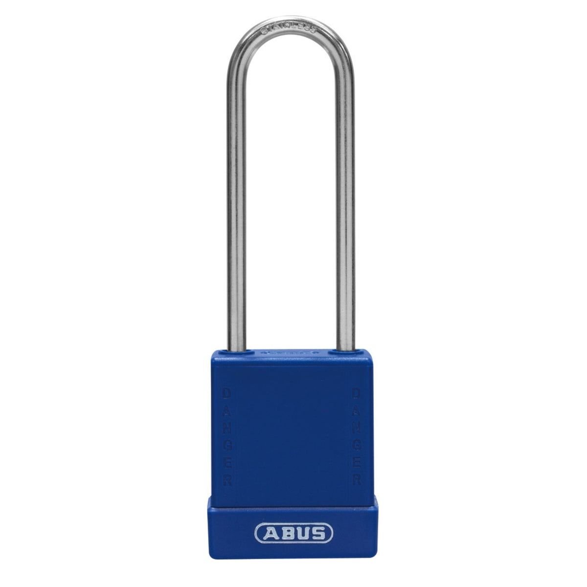 Abus 76IB/40HB75 Blue High Security Lockout Tagout Safety Locks with 3-Inch Stainless Steel Shackle - The Lock Source
