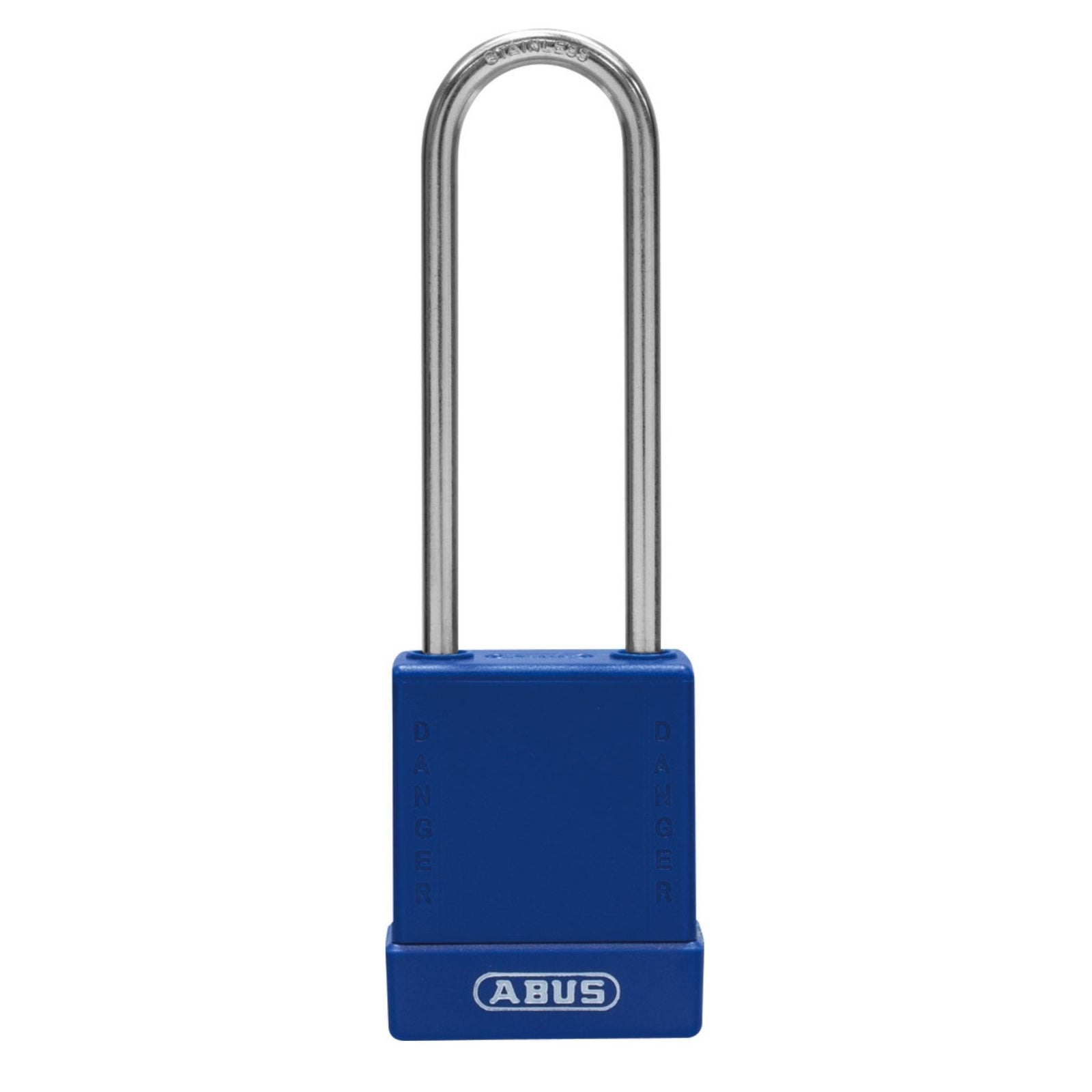 Abus 76IB/40HB75 KD Blue Safety Padlock with 3" Stainless Steel Shackle - The Lock Source