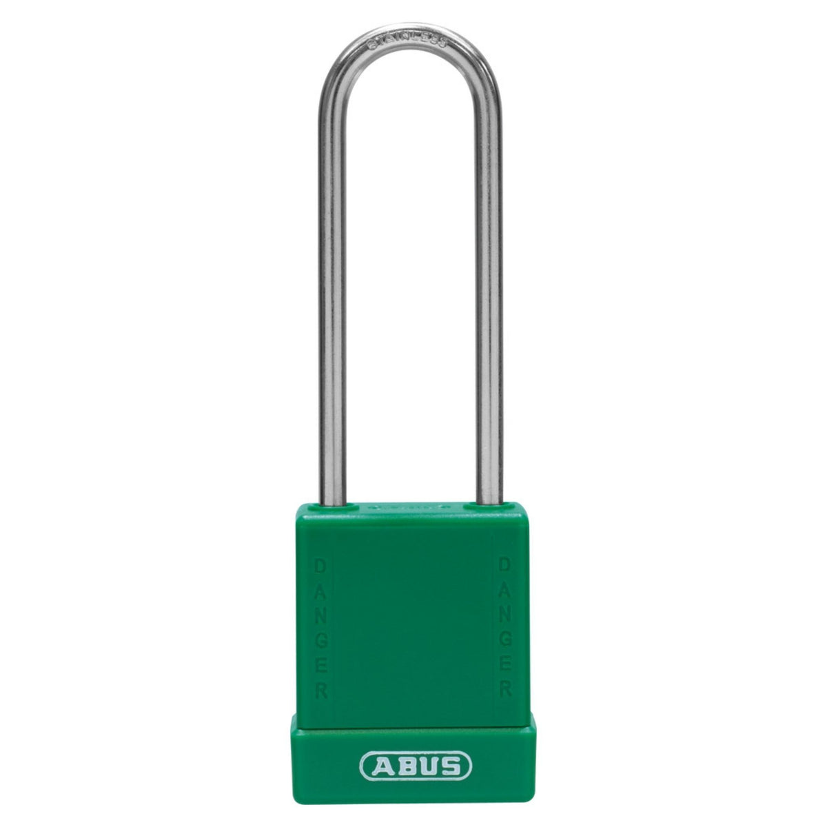 Abus 76IB/40HB75 Green High Security Lockout Tagout Safety Locks with 3-Inch Stainless Steel Shackle - The Lock Source
