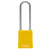 Abus 76IB/40HB75 KD Yellow Safety Padlock with 3" Stainless Steel Shackle - The Lock Source