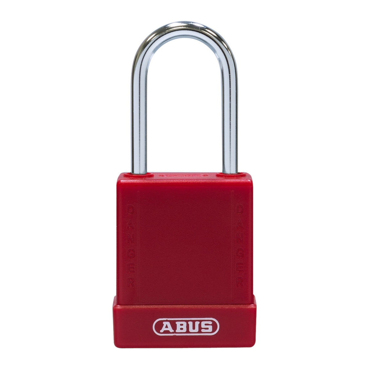 Abus 76IB/40 KD Red Safety Padlock with 1-1/2&quot; Stainless Steel Shackle - The Lock Source