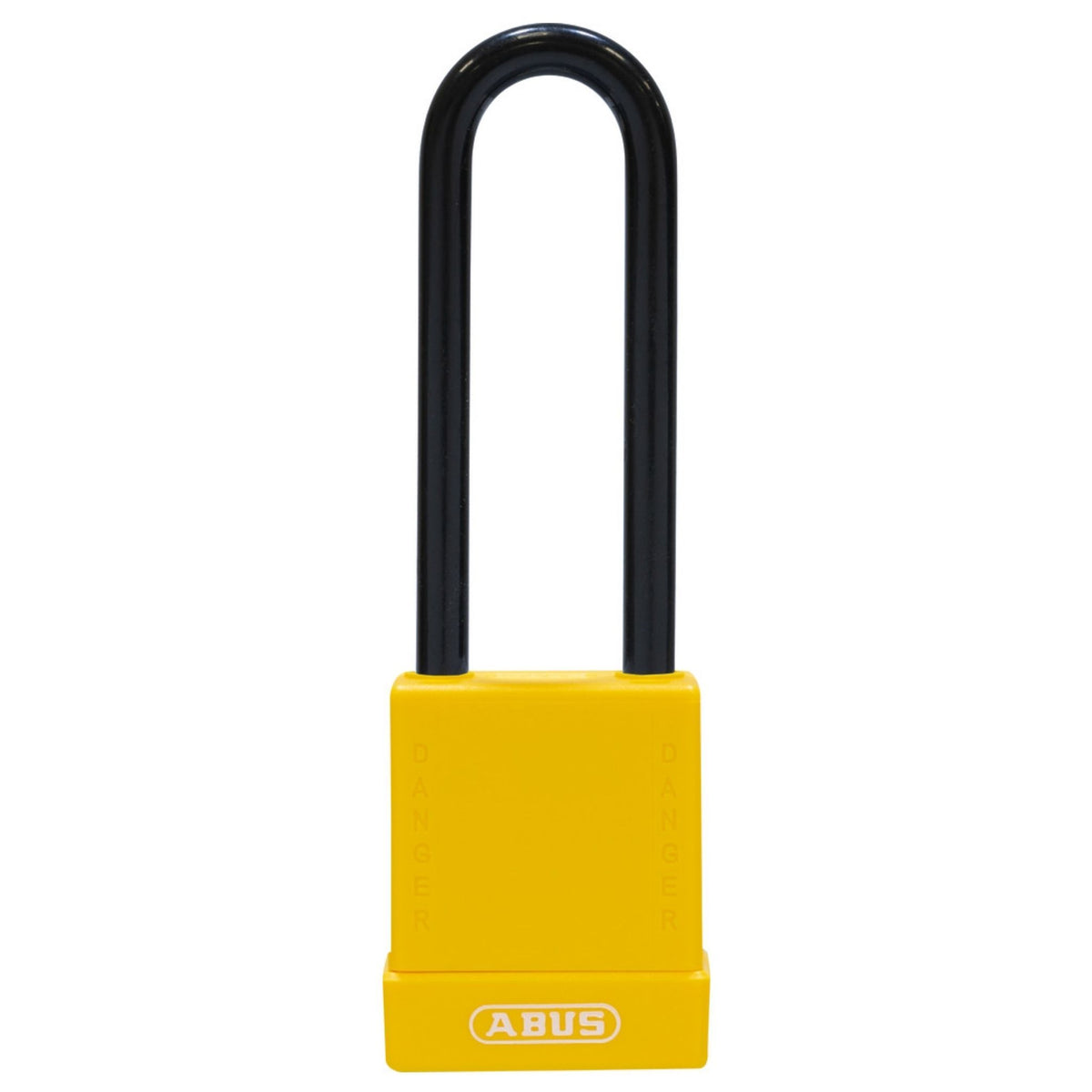 Abus 76/40HB 75 Yellow  Lockout Tagout Safety Locks with 3-Inch Shackle - The Lock Source