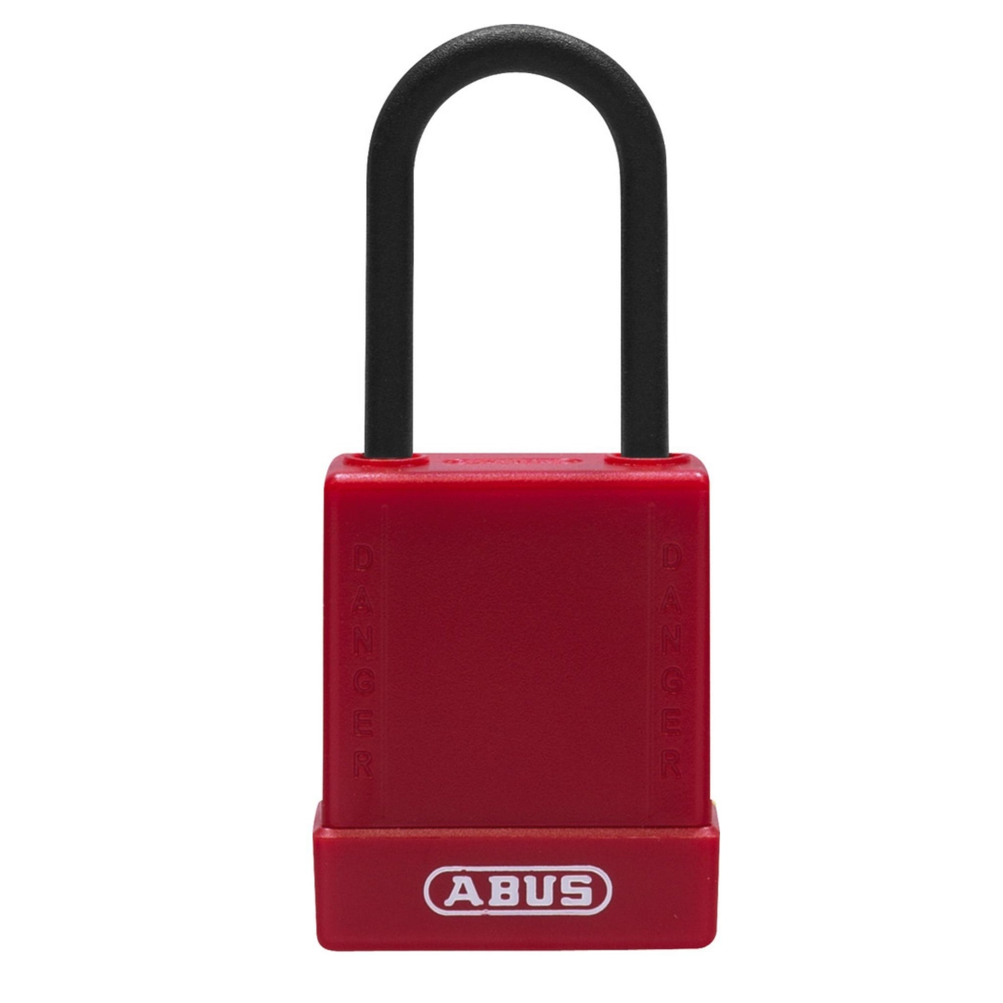 Abus 76PS/40 Safety Series Locks with Steel Shackle Covered by Plastic Sleeve