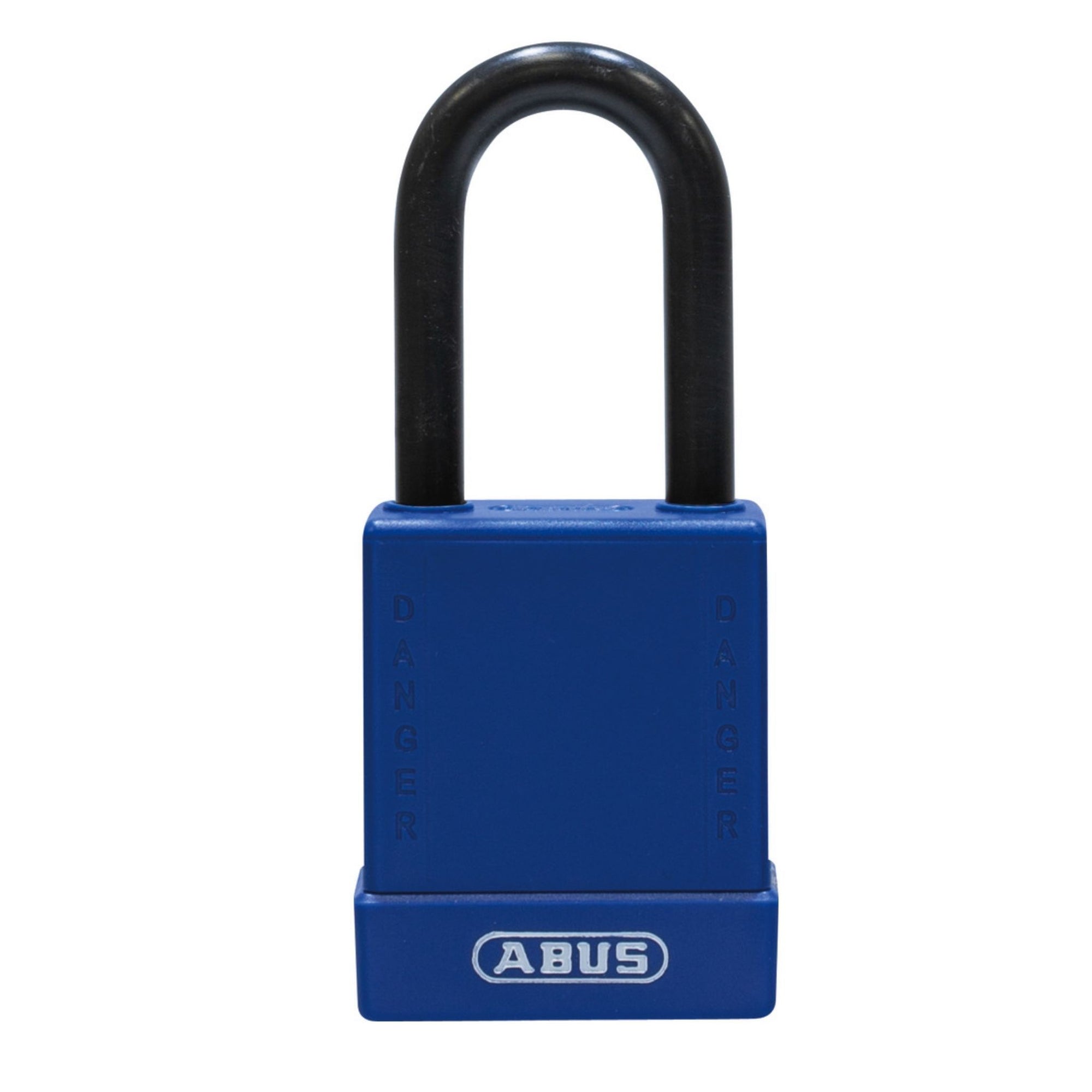 Abus 76PS/40 Safety Series Locks with Steel Shackle Covered by Plastic Sleeve