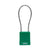 Abus 76/40CAB20 KD Green Safety Padlock with 4-Inch Cable - The Lock Source