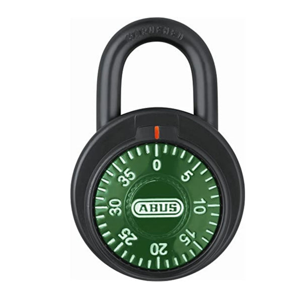 Abus 78/50 KC Lock Green Dial Combination Padlocks with Key Control ...