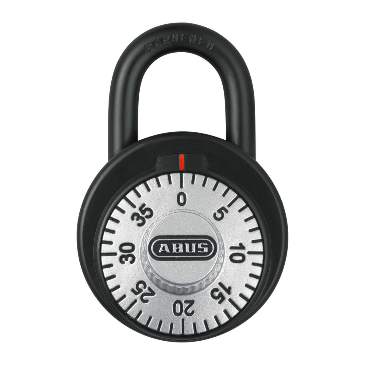 Abus Dial Combination Lock 78 Series 78/50 Silver Locker Padlock - The Lock Source