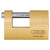 Abus 82/90 KA 8523 Monoblock Lock Brass Mono Padlock Keyed Alike to Match Existing Key# 8523 - The Lock Source