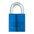 Abus 83AL/45-900 Titalium Blue Safety Lock with Arrow AR1 Keyway - The Lock Source