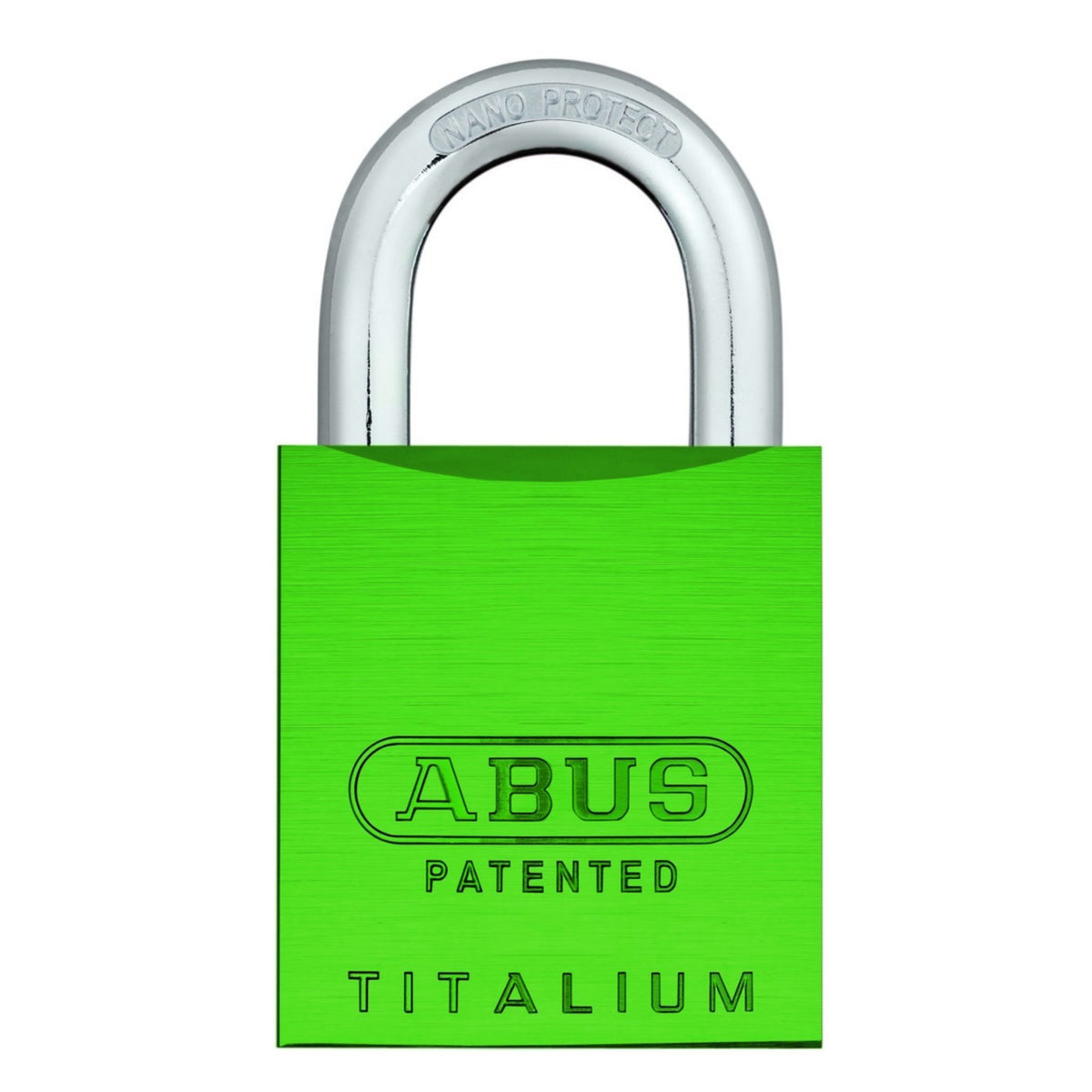 Abus 83AL/45-900 Titalium Green Safety Lock with Arrow AR1 Keyway - The Lock Source